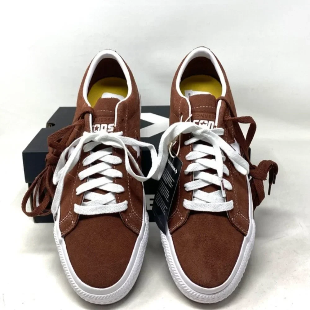 Converse One Star Pro OX Low Sneakers Brown Suede For Men's Casual Shoes A02945C - Picture 4 of 10